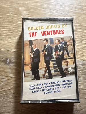 THE VENTURES-GOLDEN GREATS BY THE VENTURES-EMI-1985-4XLL 9213-CASSETTE-C25