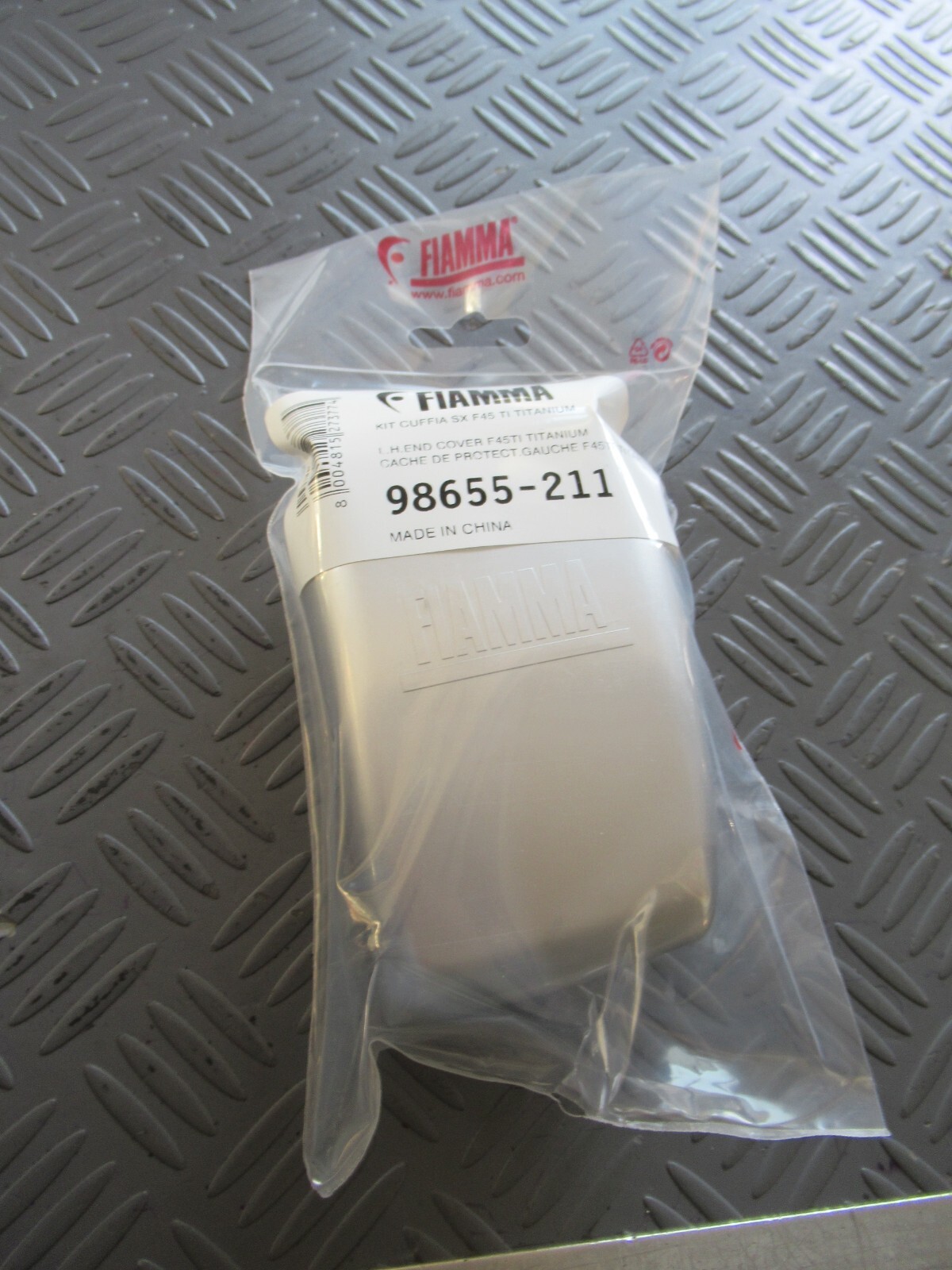 98655-211 CUFFIA SX PER TENDALINO FIAMMA F45 TI  TITANIUM CARAVAN & CAMPER