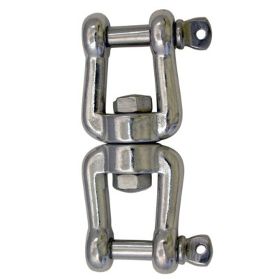 316 Stainless Steel Boat Anchor Jaw/Jaw Swivel, 5/16'' (  8 MM )