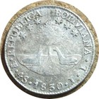 elf Bolivia 4 Soles 1830  PTS JL Silver Llama — photo 2