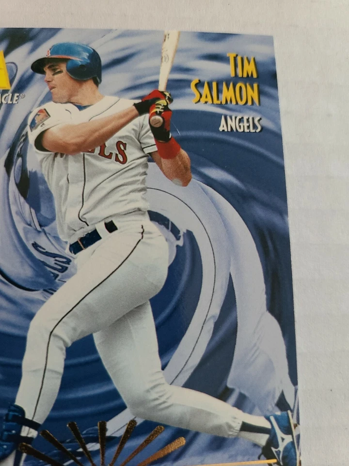 Tim Salmon 1995 Pinnacle Swing Men Baseball Card #286 - Image 3 of 4