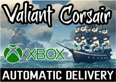 Sea Of Thieves Valiant Corsair Ship (SHIPSET) CODE - XBOX Codes! LIMITED.