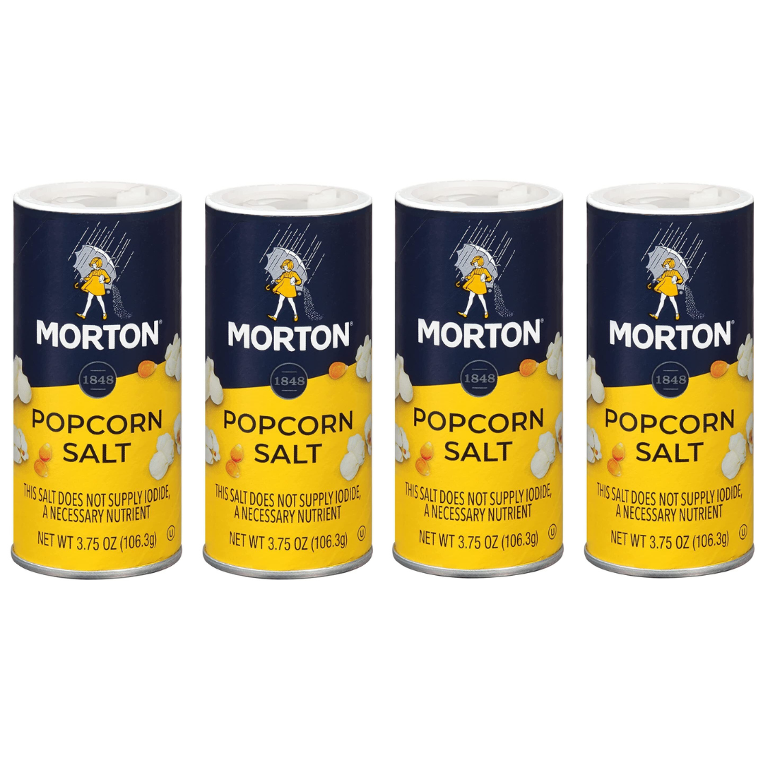 Morton Popcorn Salt 3.75 Ounce (Pack of 4) NEW Free Fast Shipping eBay