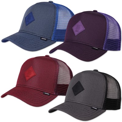 Djinns HFT Trucker Cap SkyNylon Basecap Kappe Mütze Hut Hat Unisex Logo Patch 