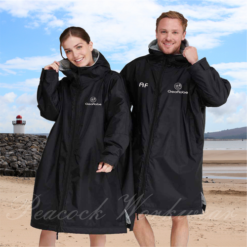 Georobe Waterproof Dryrobe, Long Sleeved changing robe, Swim Robe