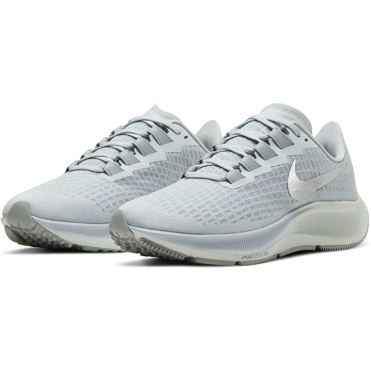 NIKE air zoom PEGASUS 37 （25.5） Nike Air Zoom Pegasus 37 Pure Platinum Silver BQ9647-009