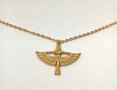 Göttin Isis Edelstahl mit Kette