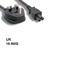 UK 6' Power Cord for LG TV 50LB5900 50GA6400 55LA6205 42LN5700 49LB5550 55GA7900