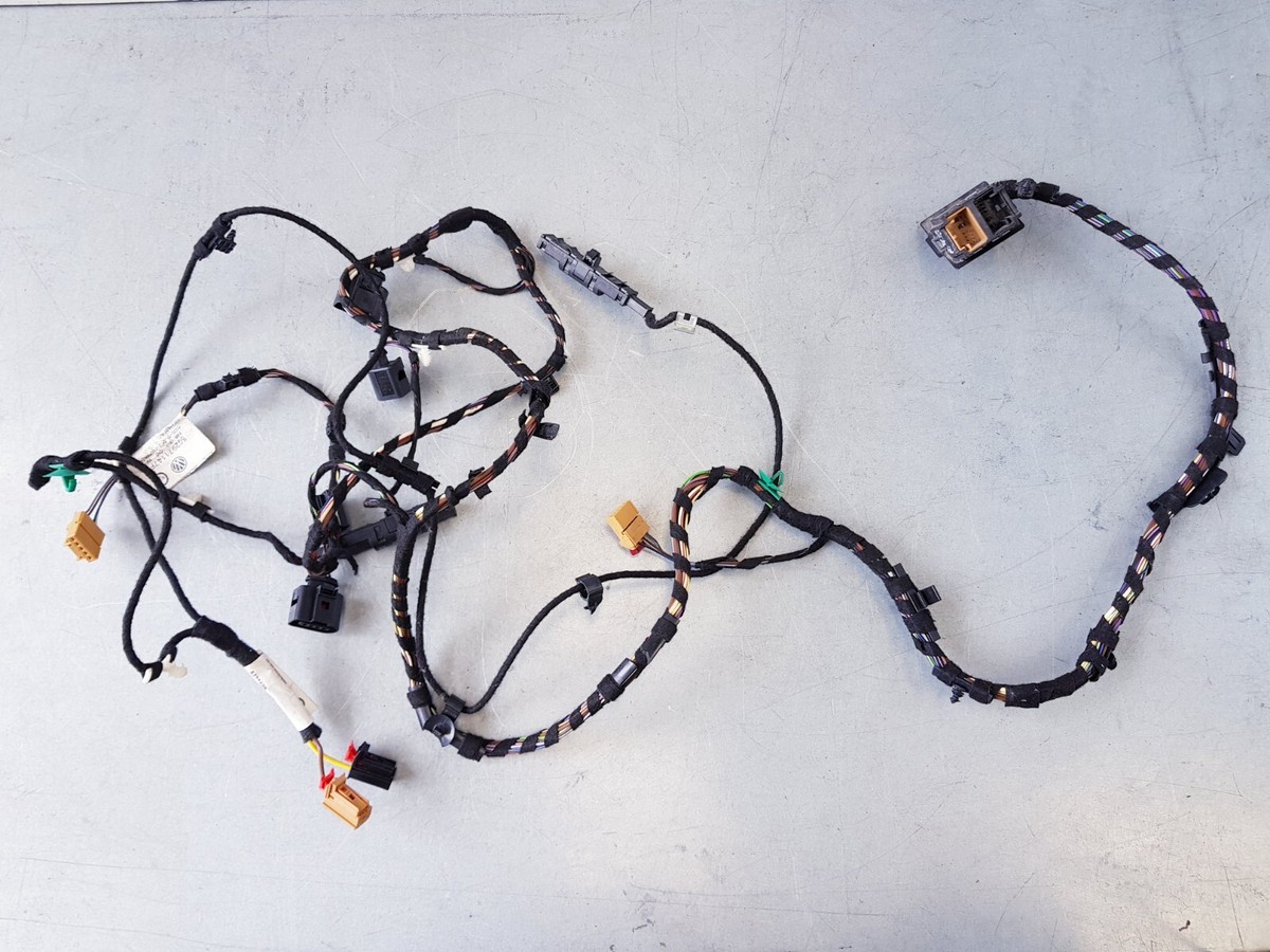 VW GOLF MK7 2013 REAR TAILGATE WIRING LOOM 5G2971147F 5G0971175 | eBay