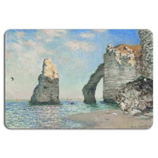 Claude Monet's Ocean Cliffs - Timeless Coastal Beauty