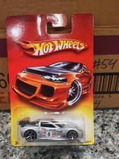 2007 HOT WHEELS CORVETTE C6R SILVER WALMART EXCLUSIVE SERIES NEW ON CARD B12