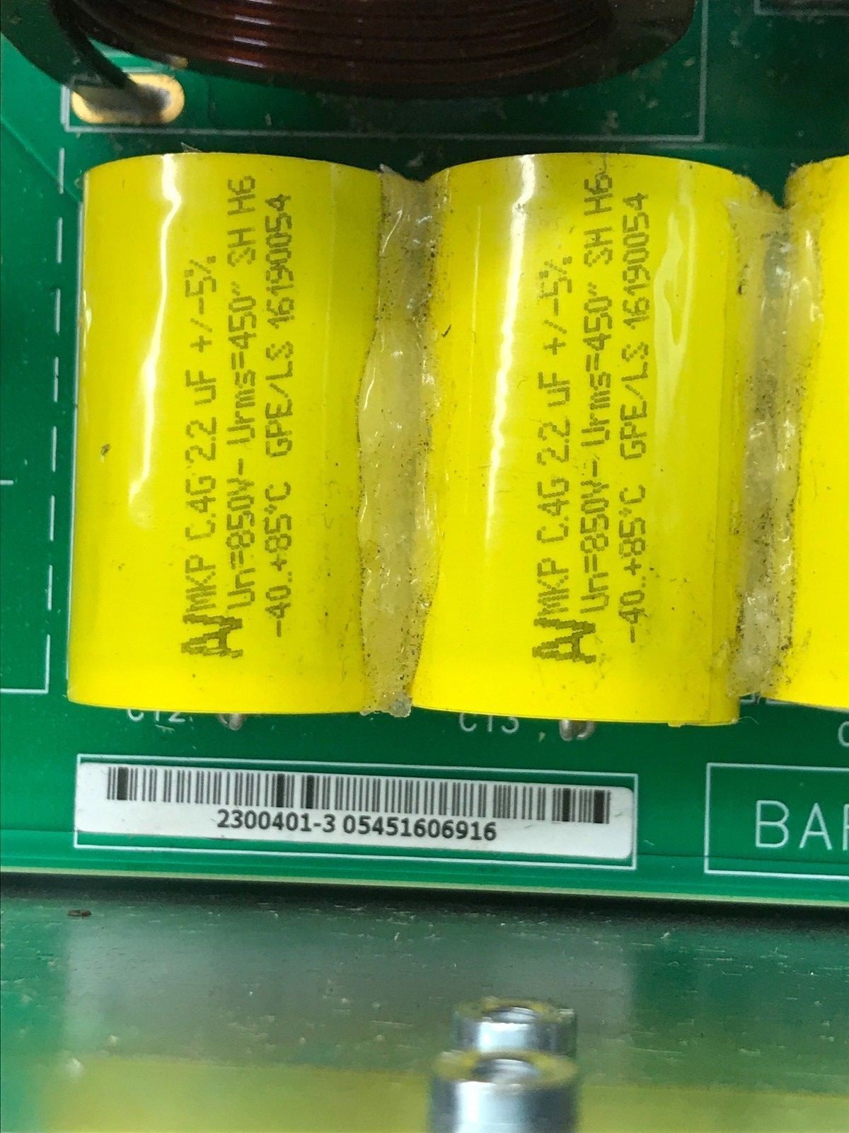 GE 2372292 Equipped AC/DC Chassis 2209840-4 EMC FILTER TRI V2B GE  