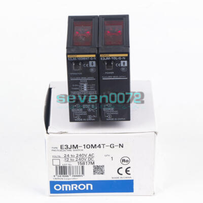 1PC Omron Photoelectric Switch E3JM-10M4T-G-N E3JM-10L-G-N New