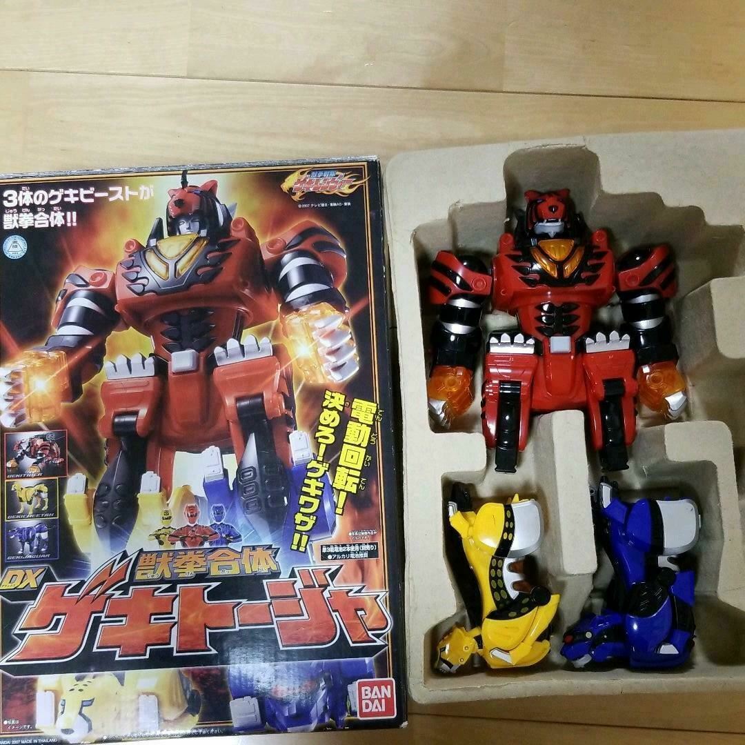 Power Rangers Jungle Fury Gekiranger DX Geki Touja Megazord BANDAI
