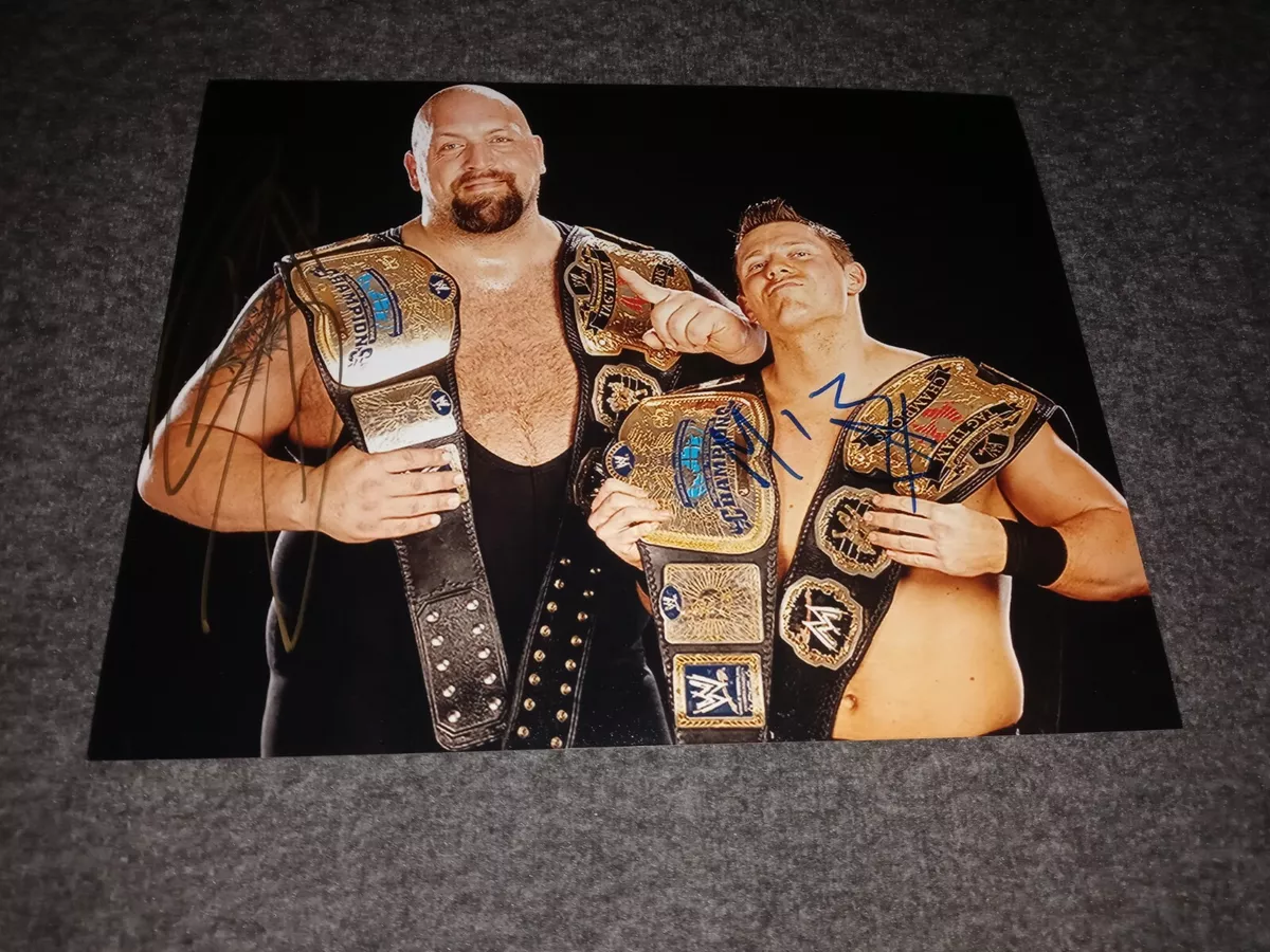 The Miz And Big Show Signed 8x10 Wwe