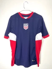 US National Soccer Federation Team Jersey Kids XL Home USA Kit Shirt Icon Sport