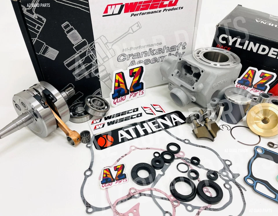 05-21 Yamaha YZ125 YZ 125 58mm 144cc Athena Big Bore Cylinder Crank Rebuild Kit - Imagem 3 de 4