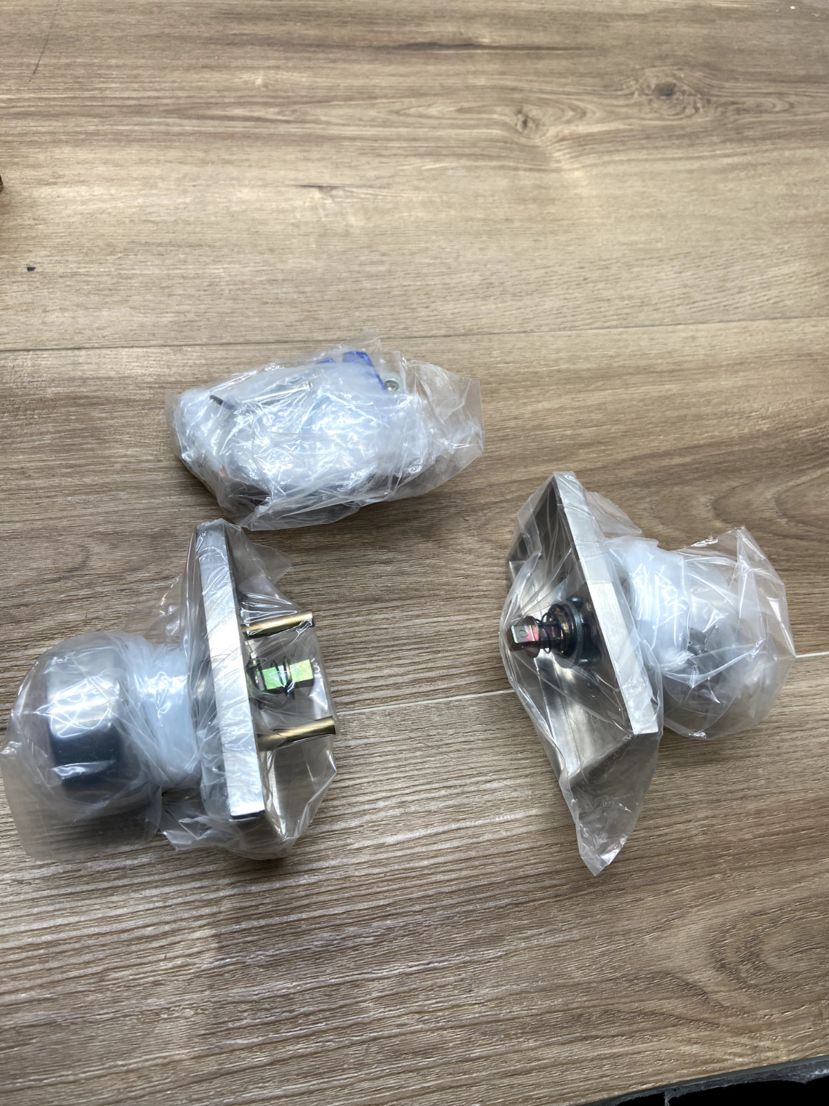 Emtek 5212-LAU-US15 Laurent Door Knob, Satin Nickel