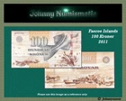 Faeroe Islands 100 Kroner 2011 UNC
