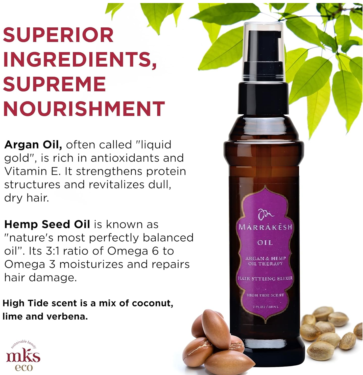 Marrakesh Oil High Tide Scent Hair Styling Elixir 2 Oz Set of 3 eBay