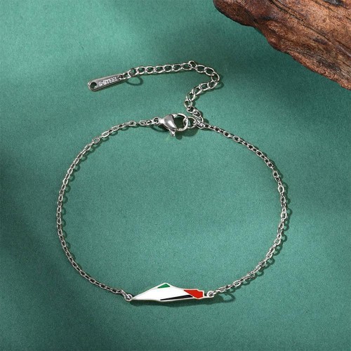 Gaza Free Palestinian Bracelets Palestine Flag Wristbands Adjustable 2025 S8Y2 - Picture 5 of 15
