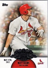 2013 Topps Making Their Mark #MM37 Matt Adams St. Louis Cardinals