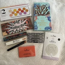 Beauty Lot Makeup Eye Shadow Mascara Blot Papers Brushes Concealer More