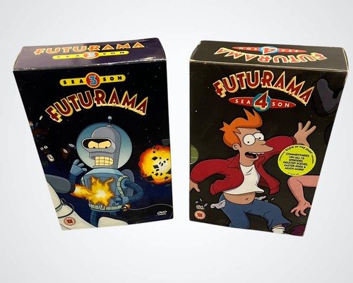Futurama Season 3-4 Box Set DVD Bundle Mint Condition