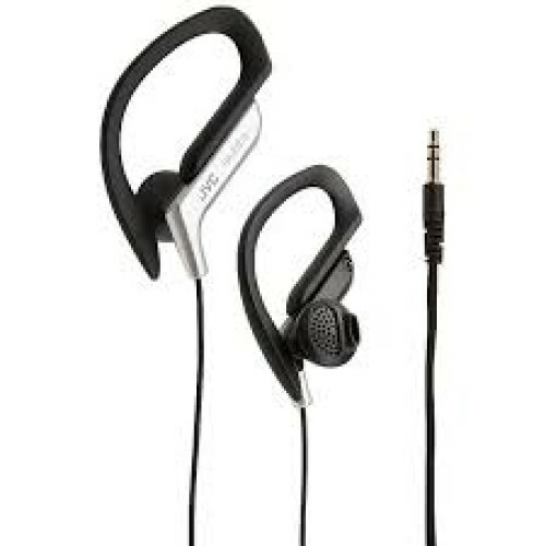3 Pack JVC Haeb75S Sport Clip Headphone Silver, Earbuds, In-Ear FAST SHIPPING - Picture 2 of 4