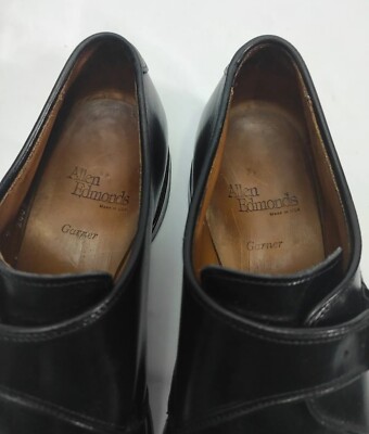靴 Allen Edmonds 2405 Garner Monk strap Allen Edmonds Garner Single Monk Strap Black Leather Men's
