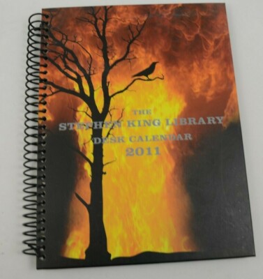 Stephen King Desk Calendar 2011 Unmarked | eBay