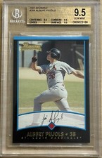 2001 Bowman #264 Albert Pujols RC Rookie BGS 9.5