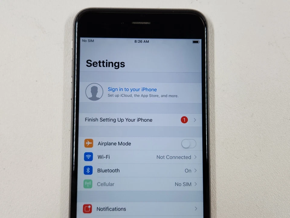 Smartphone Apple iPhone 6 Plus (A1522) 64GB - Gris (AT&T) - IMEI limpio - Q1438 Foto 3 de 4