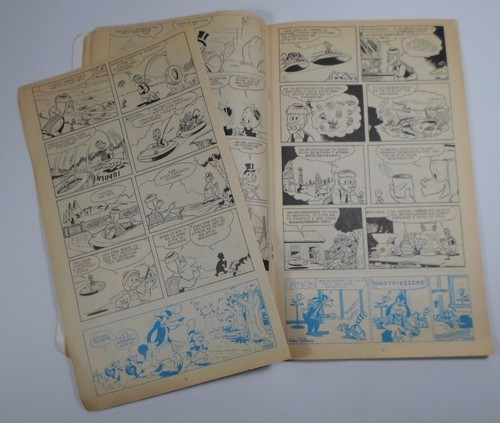 WALT DISNEY GREEK VTG 1984 MICKEY MOUSE # 205 MEGALO MIKY COMIC BOOK MAGAZINE - Picture 7 of 12