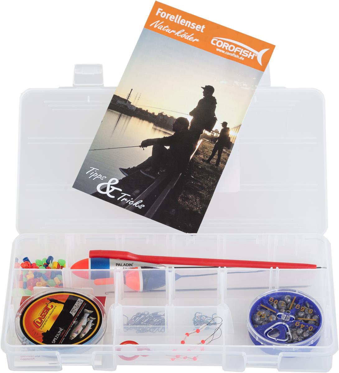 Набор для рыбалки Corofish Sortimentsboxen Zubehr Naturkderangeln Box Set 4190₽