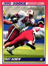 1990 Score #293 Ray Agnew