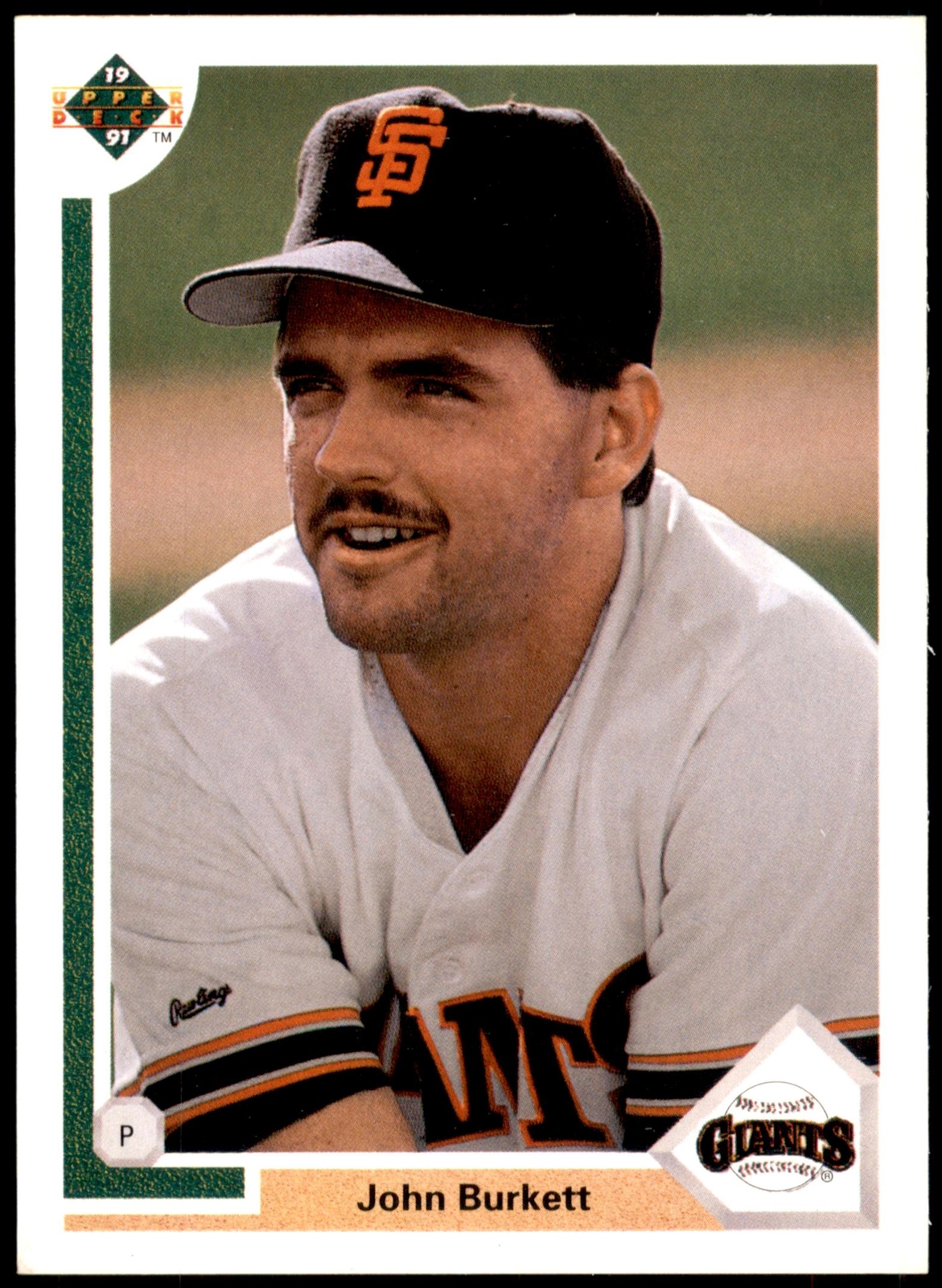 John Burkett #577 1991 Upper Deck