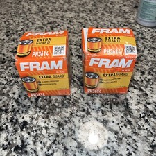2 Pack - Fram Extra Guard Ph3614 10k Mile Change Interval Spin-on Oil Filter