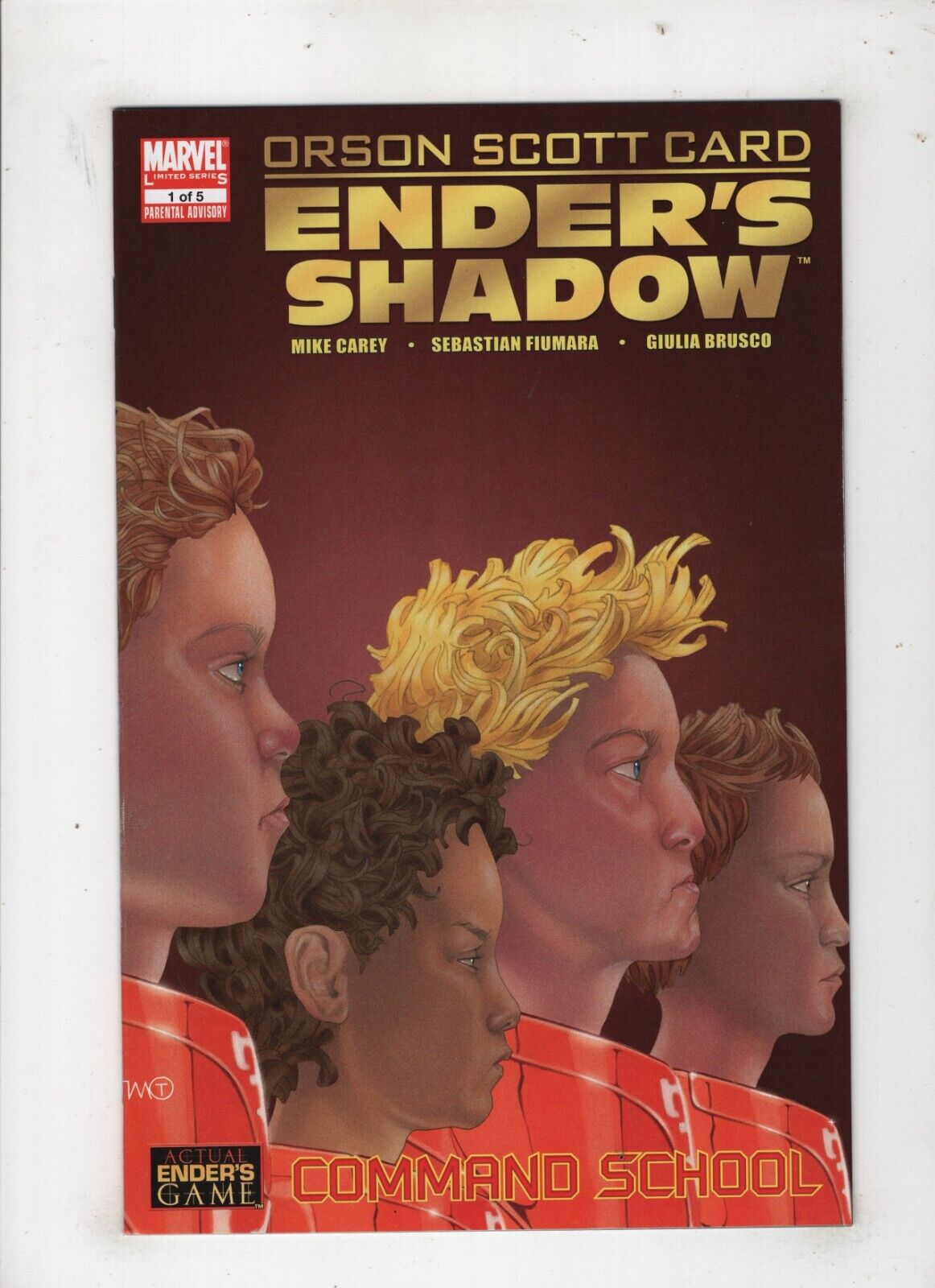 Ender's Shadow Command School 1-5 Marvel Orson scott card 2009 Hi res Scans