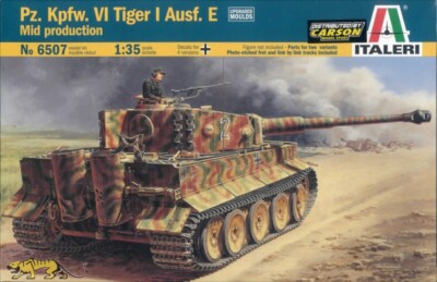 Italeri 6507 Pz.Kpfw. VI Tiger Ausf. E - Mittlere Produktion - 1:35