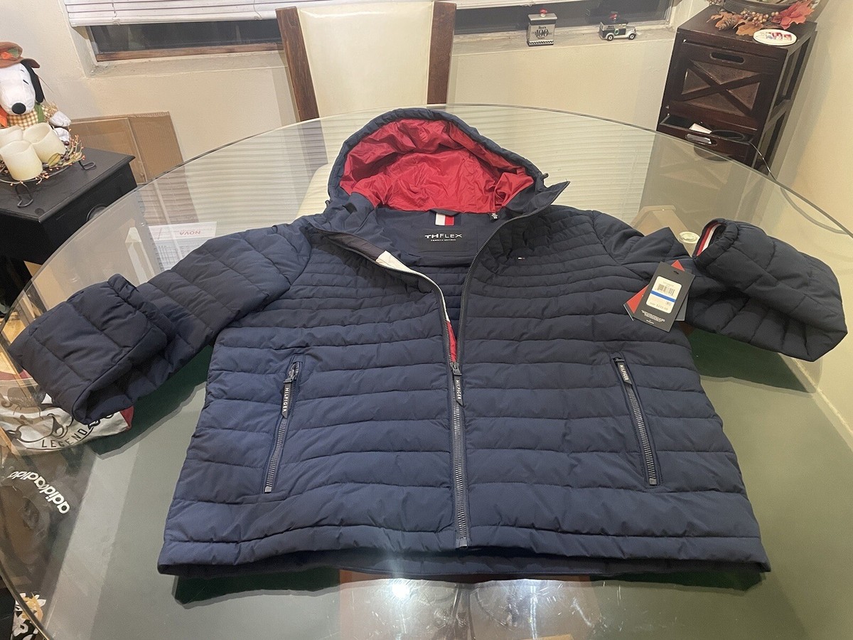 ジャケット・アウター FCRB XL INSULATION HOODED JACKET NAVY FCRB XL INSULATION HOODED JACKET NAVY メンズ