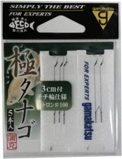 Gamakatsu Pole with thread Kiwame Tanago Brown Tetoron # 100. 11904-0-100-07