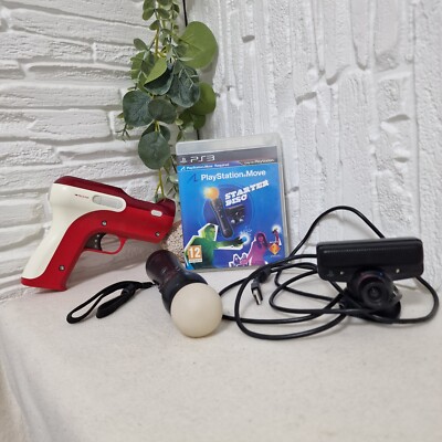 PlayStation Move Bundle - Motion Controller, Camera, Shooting Attachment, Disc