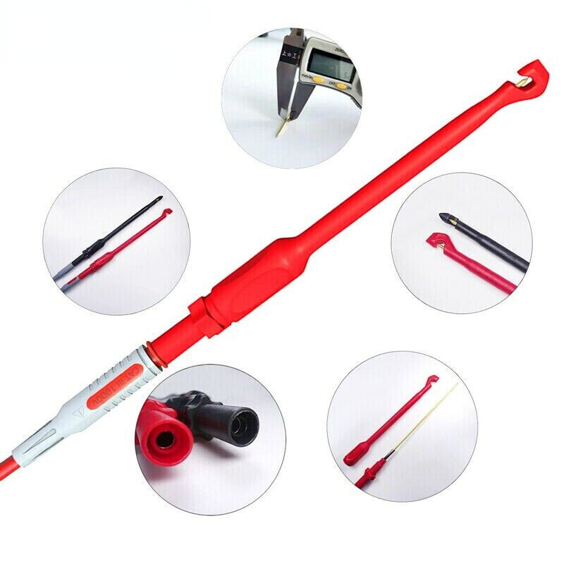 2PCS Automotive Wire Piercing Probe Puncture Probe Pins mit 4mm