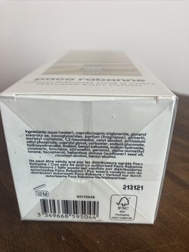 Paco Rabanne FAME Perfumed Body Lotion Women's 6.8oz/200ml NEW & SEALED - Picture 5 of 6