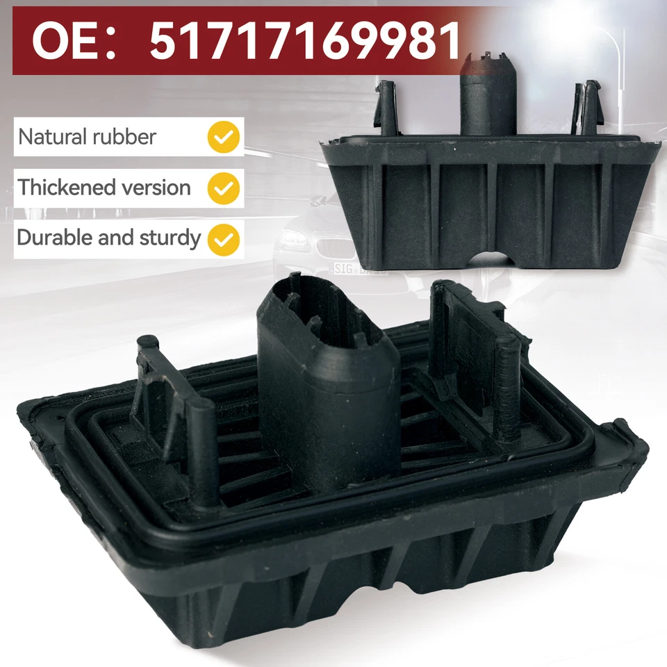 4pcs for BMW E87 E82 E84 E90 E91 F07 F10 F01 F02 F03 51717237195 Jack Point Pad Foto 4 de 4