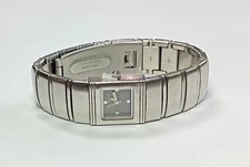 Kenneth Cole Womens Watch 16MM Silver Bracelet KC4209 WR New Battery