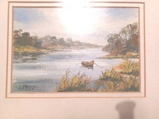 Oil Painting of Lower Lough Erine by David Peters In 1998 Signed