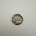 1917  Mercury Head Silver Dime  FINE