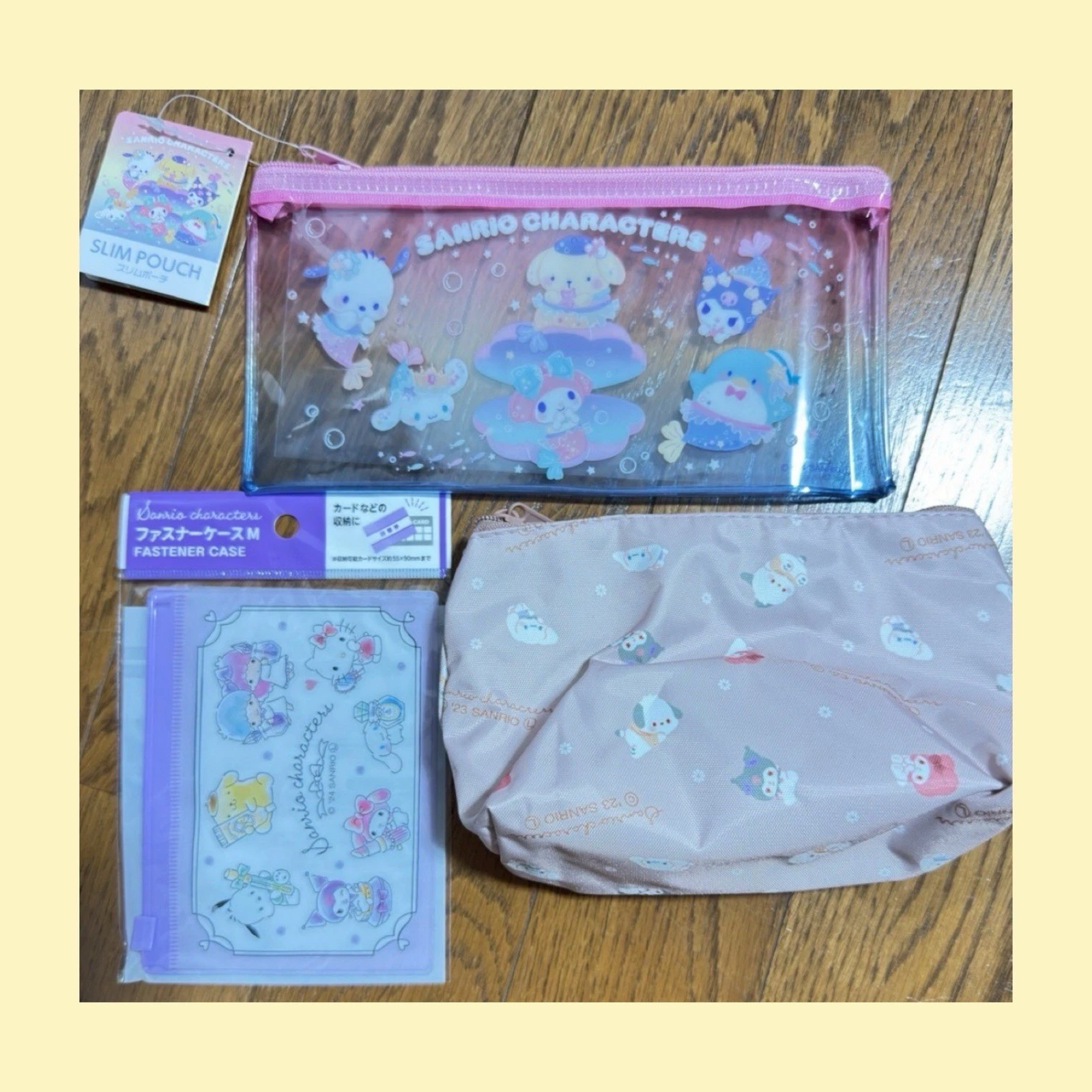 Sanrio Pouch Set Storage Case Bundle Makeup Organizer Cute Japan
Opens in a new window or tab
